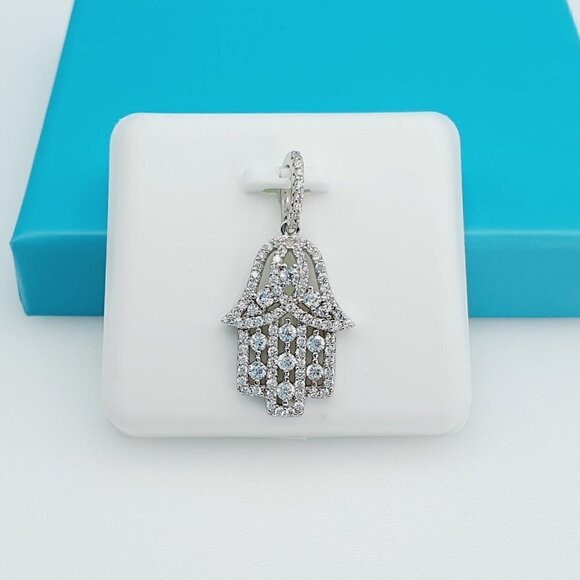 "925 Sterling Silver CZ Beautiful Pendant for Women, 1USPAR4078 - Picture 10 of 11
